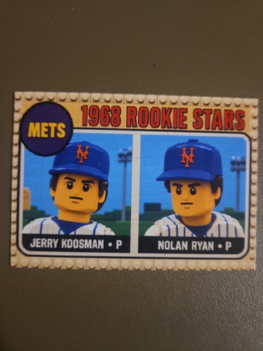 Custom lego baseball card - lego,