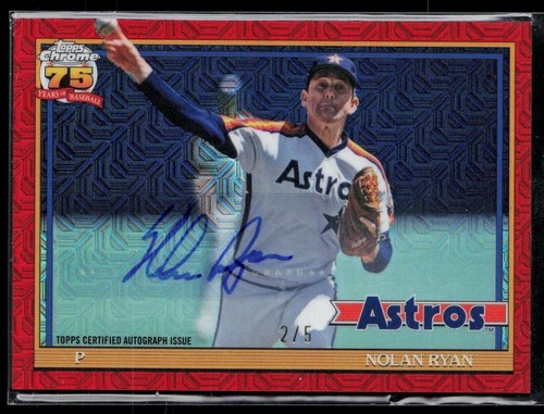 Nolan ryan auto 2026 - auto, topps