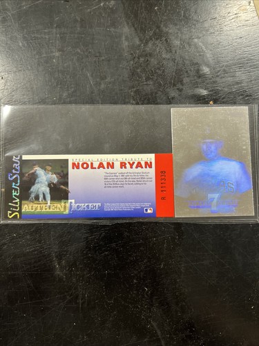1991 nolan ryan silver - ryan, star