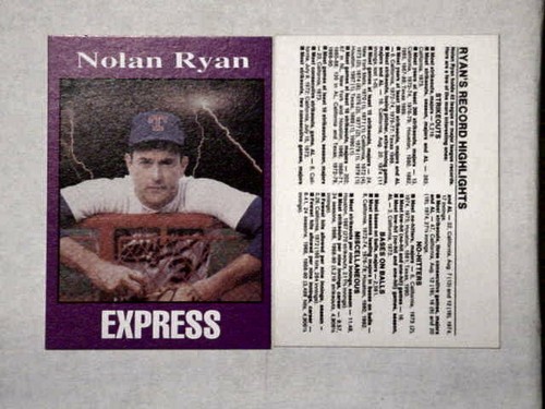 Nolan ryan express blue - -,